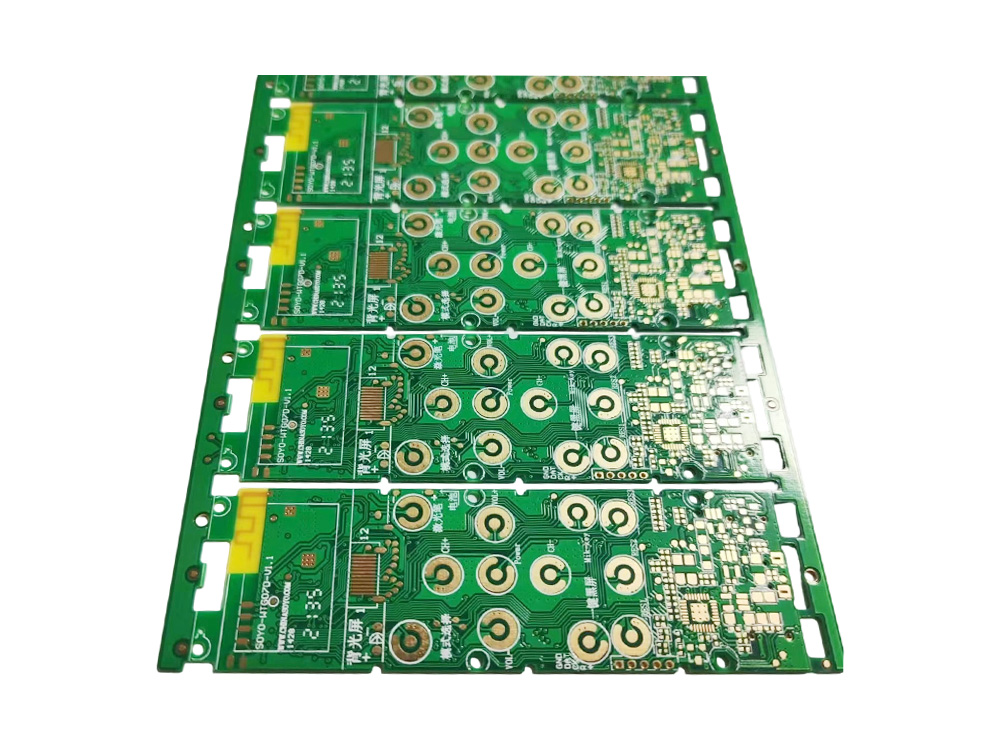 Multi-layer PCB：4-layers-FR4-1.2mm-1/1/1/1oz-ENIG